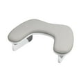 thumbnail image 1 of Soporte de cojín para reposabrazos de uñas, cuero de PU, en forma de U, almohada de mano para decoración de uñas, reposamanos de manicura para mujeres Gris, 1 of 10
