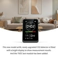 thumbnail image 6 of Air Quality Meter Carbon Dioxide Detector Temperature Humidity TVOC Detection, 6 of 12