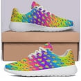 thumbnail image 6 of Rainbow Shoes, Unisex Fashion LGBT Sneakers for Men Women White Size 8.5, 6 of 7