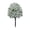 White, variant on SeekLGT Pink Eucalyptus Artificial Flowers with Ground Spikes, 16 in Lifelike Faux Greenery Shrubs Garden Stakes, Weather Resistant Outdoor Decor for Yard, 1pc