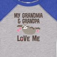 thumbnail image 4 of Inktastic Grandma and Grandpa Love Me Sloth Girls Baby Bodysuit, 4 of 5
