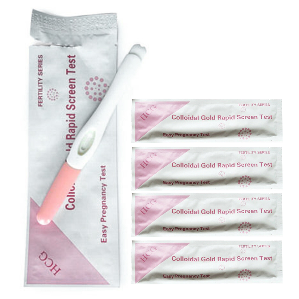 FAGINEY 5pcs HCG Early Pregnancy Testing Stick Pen Adult Female Women