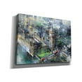 thumbnail image 2 of Epic Graffiti 'London Green - Big Ben' by Mark Lague, Canvas Wall Art, 16"x12", 2 of 3