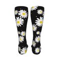 thumbnail image 6 of Yiaed Daisies Flowers Print Great elasticity Adult Stockings Sports socks for Men and Women-One Size, 6 of 8