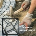 thumbnail image 3 of Baohd Plastic DIY Paving Mould Home Garden Road Concrete Stepping Stone Maker, 3 of 9