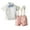 White, variant on WOLLED Toddler Baby Boys Summer Casual Suit Gentleman Short Sleeve Bowtie Shirt Suspenders Shorts Outfit Set 1-6T