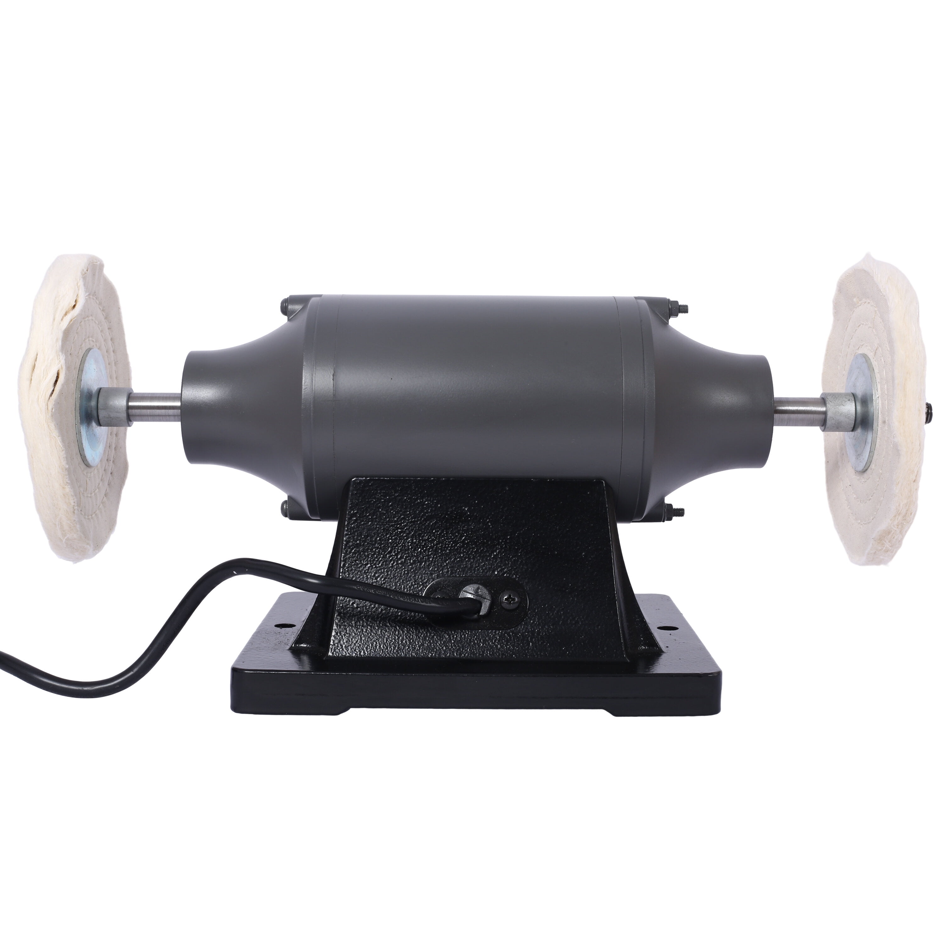 6-Inch Electric Polisher Bench Buffer Grinder - Includes 4PCs 80Ply Thic Buffing Wheels Ideal Benchtop Buffing Machine for Polishing Metal, Jewelry, , Wood, Jade, and Plastic.CSA Certificated