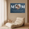 thumbnail image 3 of Custom Canvas Wall Art for Mom, Personalized Family Picture Print with Names Text, Mother's Day Keepsake Gift for Her Grandma, 3 of 7