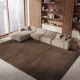 thumbnail image 4 of SAFAVIEH Vision Adrasteia Overdyed Solid Area Rug, Brown, 10' x 14' - X-Large - Modern Design, Brown, Non-Shedding & Easy Cleaning, Ideal for Living Room, Bedroom, Dining Space, 4 of 16