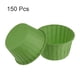 thumbnail image 3 of 150pcs 3.5oz Moldes para Magdalenas de Papel de Tamaño Estándar Envoltorios Antiadherentes Desechables para Bodas Cumpleaños Navidad Postres Verde, 3 of 6