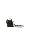 thumbnail image 4 of Sam Edelman Winslet Black Leather Lace-Up Pearl Beaded Ankle Wrap Pointed Toe Flats (BLACK, 10), 4 of 5