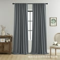 thumbnail image 1 of Heat Insulation Blackout Velvet Curtain For Terrace, Strong And Durable Large Curtain For Home, 1 of 4