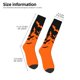thumbnail image 2 of Fotbe Halloween With Black Bats Calcetas Divertidas Estampadas para Hombre y Mujer, Calcetas de Algodón hasta la Rodilla para Caminar, Correr, Enfermería y Embarazo, 2 of 6