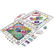 Monopoly Junior Board Game (2026), 2 Games in 1, 2-Sided Board, Preschool Game for Kids 4+