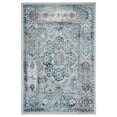 thumbnail image 3 of Luxee Designs Alexandria Bordered Pattern 9x12 Area Rug for Living Room Indoor Boho Rugs - Gray/Sea Blue, 3 of 9