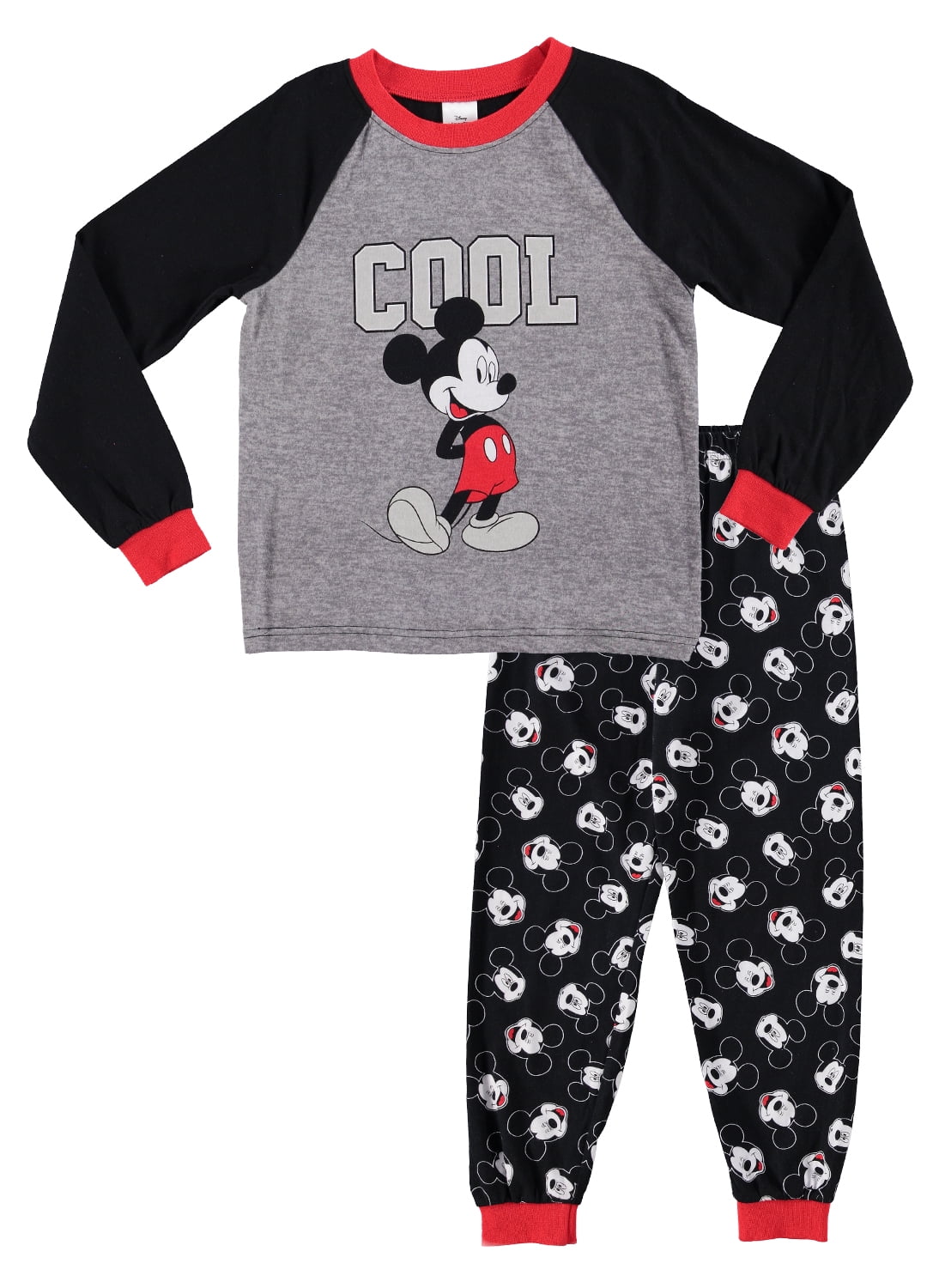 Disney Mickey Mouse Boys Sleepwear Cotton Kids 2Piece Pajama Set 3