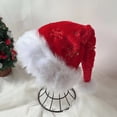 thumbnail image 5 of Warop Santa Hat, Warm and Festive, for Christmas Parties and Holiday Decorations, 5 of 9