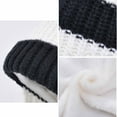 thumbnail image 5 of GigrtiJin 1-11 Years Infant Toddler Children Fleece Knitted Hats Color Block Thermal Comfy Scrafs Winter Warm 2 Piece Sets, 5 of 5