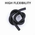 thumbnail image 3 of Gamvdout 3meters/10FT NBR Sealing Strip Solid Black Nitrile Rubber Strip O Ring Cord NBR Rubber Seal Gasket Diameter 10mm to 50mm, DBPDPBDJD-19MM, 3 of 6