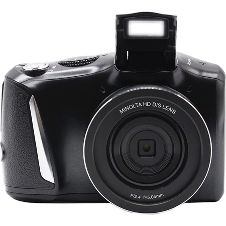 Minolta MND50 48 MP 4K Ultra HD Digital Camera (Black) - (Open Box)