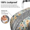 thumbnail image 5 of Obrewu Pioneer Flower Lunch Bag for Adult, Insulated, Leakproof, Oxford Cloth, 5 of 7