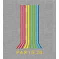 thumbnail image 5 of Colorful Lines Adult Heather Gray Long Sleeve Hoodie-Large, 5 of 6