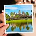 thumbnail image 6 of 3drose, Landscape of Angkor Wat, Angkor, Cambodia, 1 Greeting Card with Envelope, 6 of 6