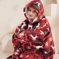 thumbnail image 3 of Sudadera con Manta Usable Narecte Oversized para Mujeres Adultas, 3 of 6