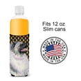 thumbnail image 4 of Keeshond Candy Corn Halloween Portrait Ultra Hugger for slim cans, 4 of 6