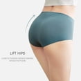 thumbnail image 2 of Women\'s Panties Summer Cool Briefs Middle Waist Hip Lift Panties, 2 of 7