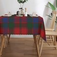 thumbnail image 3 of Rectangle Table Cloth, Old Scotsman Clan Donnachaidh Robertson Tartan Resistant Washable Tablecloth Decorative Table Cover for Dining, Indoor and Outdoor, 3 of 6