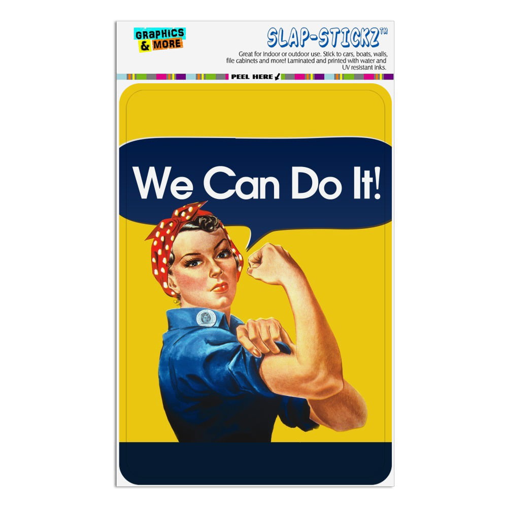 Rosie The Riveter - We Can Do It Laminated Art Poster Print (20.5