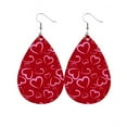 thumbnail image 1 of Pendientes de Cuero Minnieouse con purpurina gota de agua para mujer, 1 of 6