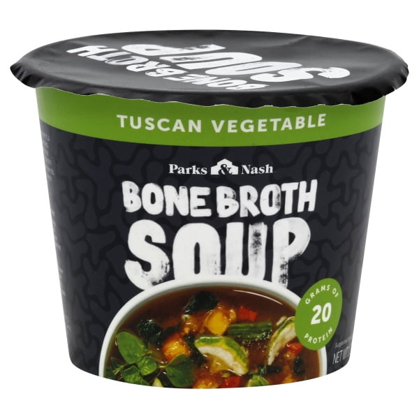 Bone Broth Soup 2364735 1.23 oz Tuscan Vegetable Soup Cup Case of 6