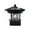 Black, variant on Clearance! lulshou Solar Powered L LED Light Lantern Ornament Garden Sculpture Yard