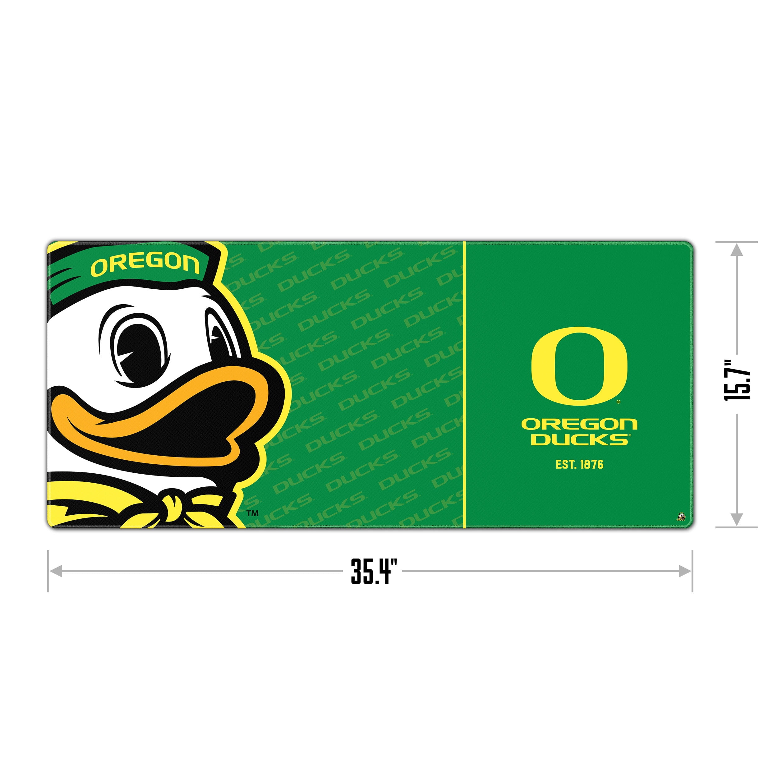 YouTheFan NCAA Oregon Ducks Logo Series Desk Pad