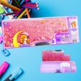 thumbnail image 2 of Double-sided Cartoon Pencil Case Multifunction Stationery Organizer Box Pen Holder Makeup Brushes Organizers Elk, 2 of 5