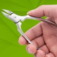 thumbnail image 2 of 1Set Reliable Cuticle Scissors Dead Skin Barb Trimming Scissor with Storage Bag, 2 of 8