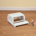 thumbnail image 3 of Custom Children's White Unicorn Step Stool, 3 of 5