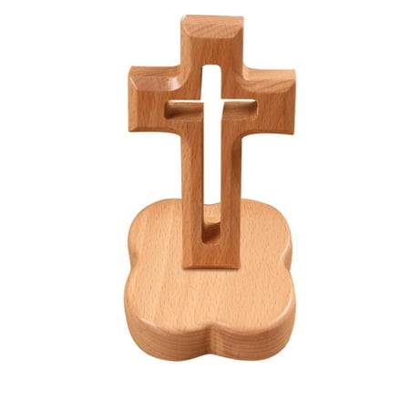 

JPGIF Seasonal Décor Wooden Crosses Wooden Ornaments Home Furnishings Valentine s Day Wooden Craft