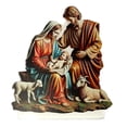 thumbnail image 2 of Estatua de María y Jesús Estatuas de la Sagrada Familia Decoración de escritorio Escena navideña Figura de Jesús acrílica para decoración, 2 of 7