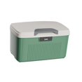 thumbnail image 3 of kowaku Lockable Storage Box Four Digit Password Versatile Large Spacious Household Portable Trunk Locking Container Bin Lockable Box Green, 3 of 9