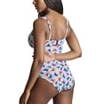 thumbnail image 2 of Panache Paloma Balcony Underwire Swimsuit (SW1720),36H,Flutter Print, 2 of 5