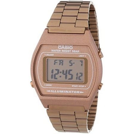 Casio - Casio Women's Retro Digital Rose Gold Watch B640WC-5AEF ...