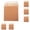 Brown*6, variant on 1 Pack 12-Color Mini Colored Pencils, 3.54" Short Natural Wood Art Pencils, Portable Drawing Supplies for Craft, Party Favors, Journaling & DIY Projects