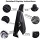 thumbnail image 4 of Waterproof Rain Poncho Lightweight Reusable Hiking Hooded Coat Jacket Unisex, 4 of 5