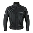 thumbnail image 2 of Summer Motorcycle Jacket Motorcyclist Jacket Clothing Protection Water Resistant Black S, 2 of 8