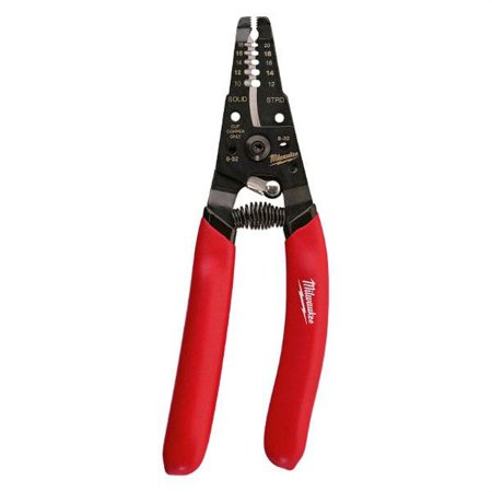 UPC: 0045242356829 | Milwaukee 48-22-6109 – SAE 20-12 AWG Fixed Stripper/Wire Cut and Loop/Screw Cutter Multi-Tool