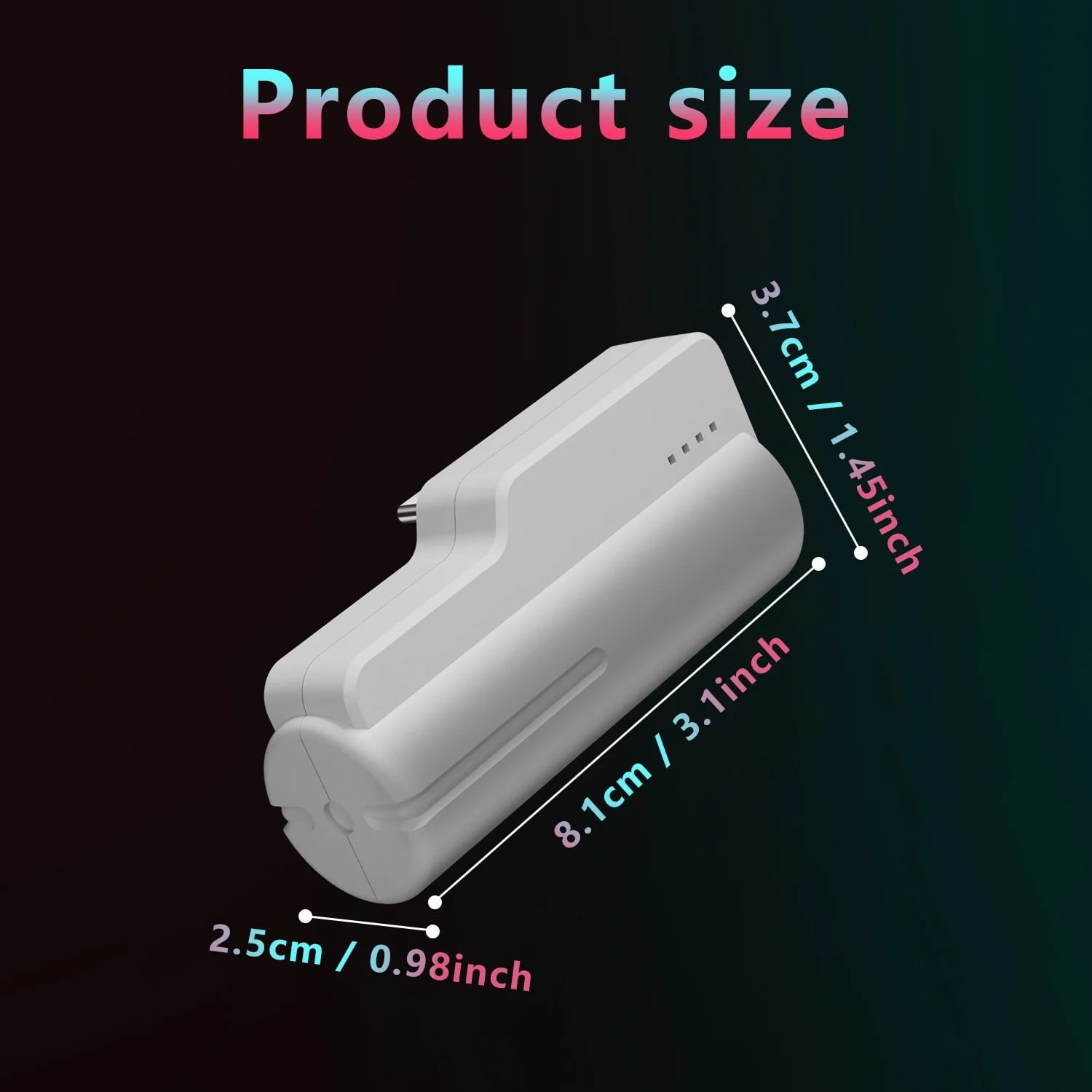 Battery Pack for Meta Oculus Quest 3/3S and Oculus 2, Fast 9V/18W 5000mAh Head Strap Battery Charger Compatible with Oculus/Meta Quest 2/3/3S Lightweight VR Accessories for Extra 2-4H Playtime
