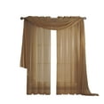 thumbnail image 6 of Diamond Sheer Voile Curtain Panels, 6 of 6